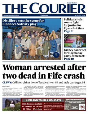 Cover of The Courier & Advertiser (Fife Edition)