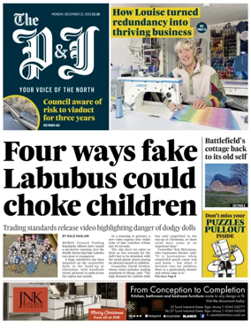 Cover of The Press and Journal (Highlands & Islands)