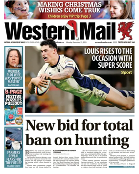 Cover of Western Mail