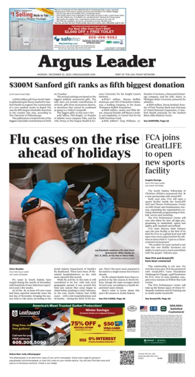 Cover of Argus Leader