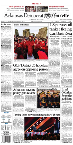 Cover of Arkansas Democrat-Gazette