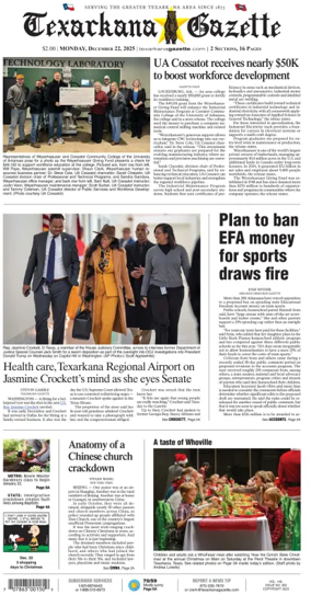 Cover of Texarkana Gazette