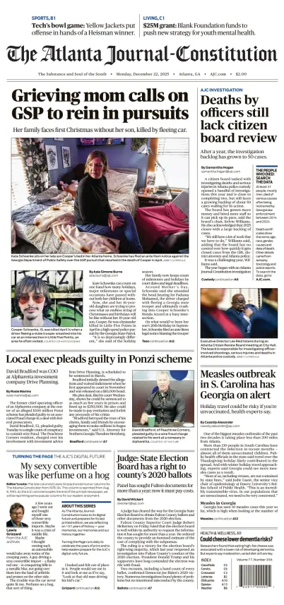 Cover of The Atlanta Journal-Constitution