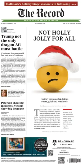 Cover of The Bergen Record