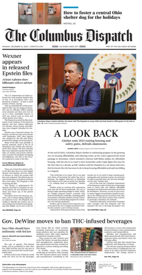 Cover of The Columbus Dispatch