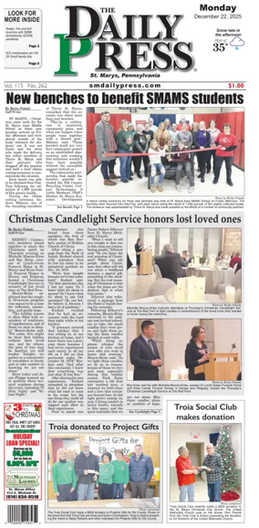 Cover of The Daily Press