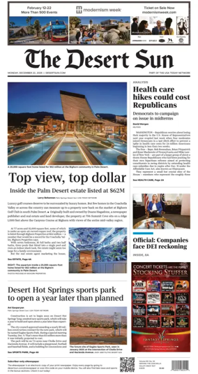 Cover of The Desert Sun