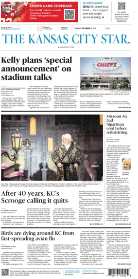 Cover of The Kansas City Star