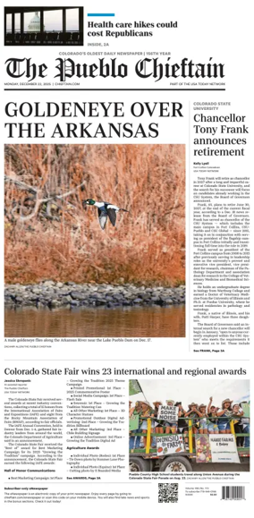 Cover of The Pueblo Chieftain