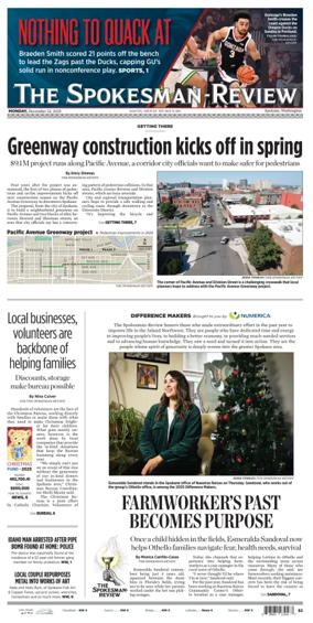 Cover of The Spokesman-Review (Spokane)