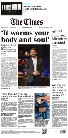 Cover of The Times (Shreveport)