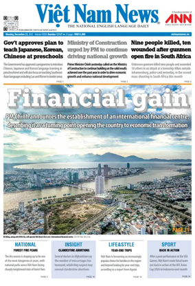 Cover of Viet Nam News