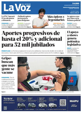 Cover of La Voz del Interior