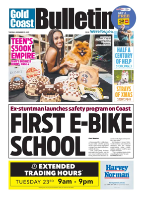 Cover of The Gold Coast Bulletin