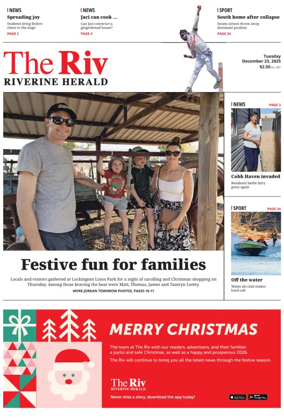 Cover of The Riverine Herald