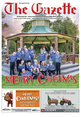 Cover of Warragul & Drouin Gazette