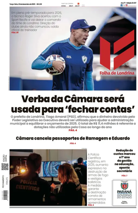 Cover of Folha de Londrina