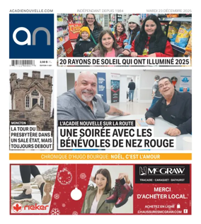 Cover of Acadie Nouvelle