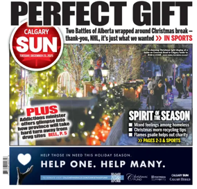 Cover of Calgary Sun