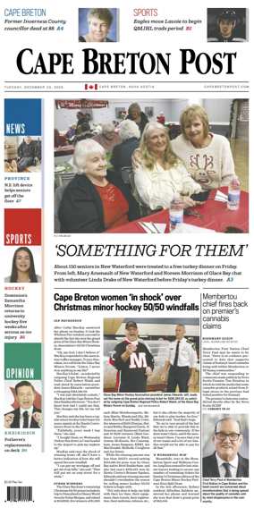 Cover of Cape Breton Post