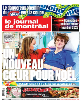 Cover of Le Journal de Montreal