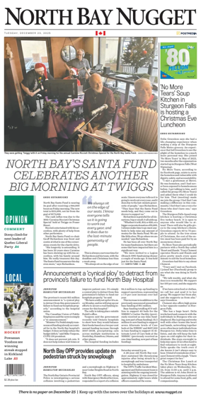 Cover of North Bay Nugget