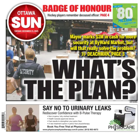 Cover of Ottawa Sun