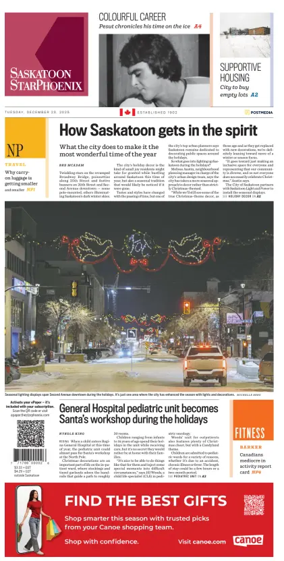 Cover of Saskatoon StarPhoenix
