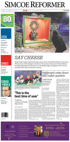Cover of Simcoe Reformer