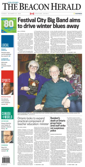 Cover of The Beacon Herald