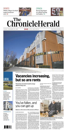 Cover of The Chronicle Herald (Provincial)