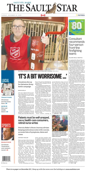 Cover of The Sault Star