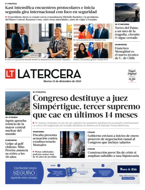 Cover of La Tercera