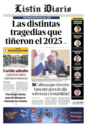 Cover of Listin Diario