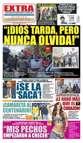 Cover of Diario Extra