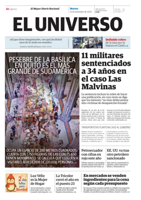 Cover of El Universo