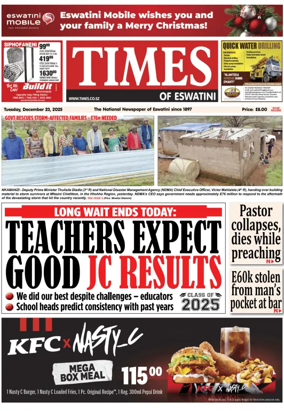 Cover of Times of Eswatini
