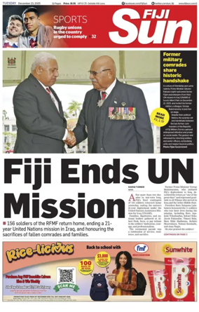 Cover of Fiji Sun
