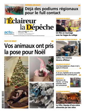 Cover of l'Eclaireur la Depeche
