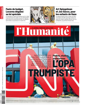 Cover of L'HUMANITE