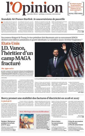Cover of L'Opinion