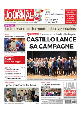 Cover of Le Petit Journal - L'hebdo du Lot-et-Garonne