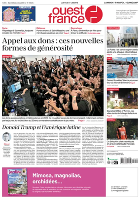 Cover of Ouest-France (Lannion / Paimpol / Guingamp)