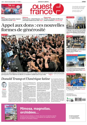 Cover of Ouest France (Orne)