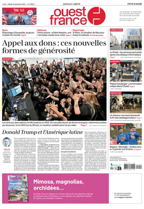 Cover of Ouest France (Pays d'Auge)