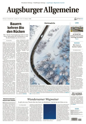 Cover of Augsburger Allgemeine (Land West)