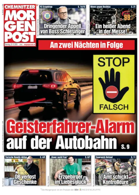Cover of Chemnitzer Morgenpost