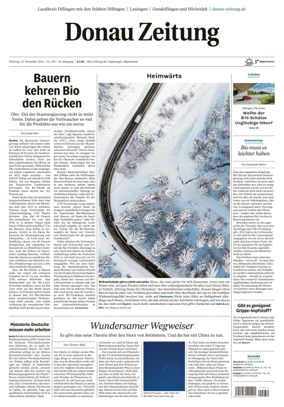 Cover of Donau Zeitung