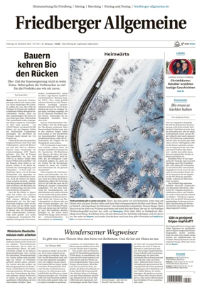 Cover of Friedberger Allgemeine