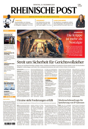 Cover of Rheinische Post Duisburg